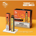 ราคาขายส่งราคา tugboat XXL แบบใช้แล้วทิ้ง 2500 พัฟ